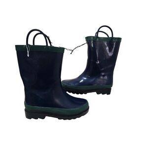 Western Chief Waterproof Boots Kids Size 11/12 Classic Fire Chief Navy Unisex